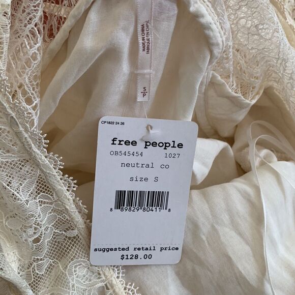 Free People Don’t You Dare Lace Dress NWT Small - Picture 9 of 11
